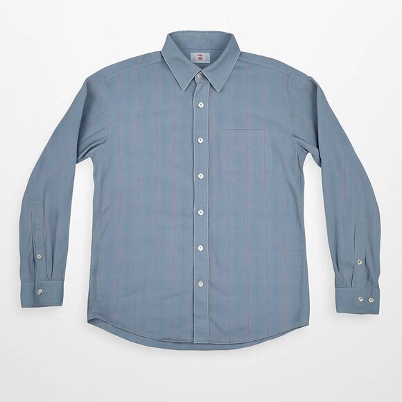 Faherty Men’s Blue Casual Button-Down Shirt Size M - Picture 1 of 13